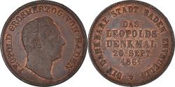 World Coins - Coin, German States, BADEN, Friedrich I, Kreuzer, 1861, Karlsruhe,