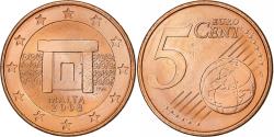 World Coins - Malta, 5 Euro Cent, 2008, , Copper Plated Steel, KM:127