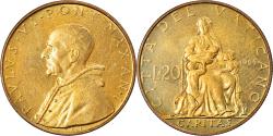 World Coins - Coin, VATICAN CITY, Paul VI, 20 Lire, 1963, , Aluminum-Bronze, KM:80.1