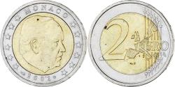 World Coins - Monaco, Rainier III, 2 Euro, 2002, Paris, , Bi-Metallic, Gadoury:MC179