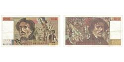 World Coins - France, 100 Francs, Delacroix, 1981, E.47, AU(50-53), Fayette:69.5, KM:154b