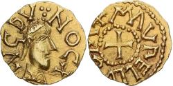World Coins - France, Triens, 7th-8th centuries, Lyon, Gold, , Belfort:2327v
