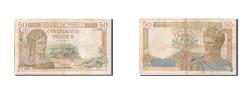 World Coins - Banknote, France, 50 Francs, 50 F 1934-1940 ''Cérès'', 1937, 1937-08-05