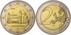 World Coins - Germany, 2 Euro, Niedersachsen, 2014, Hamburg, Bi-Metallic,