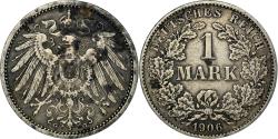 World Coins - Coin, GERMANY - EMPIRE, Wilhelm II, Mark, 1906, Karlsruhe, , Silver