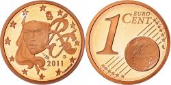 World Coins - France, Euro Cent, 2011, Paris, Copper Plated Steel, , Gadoury:1, KM:1282