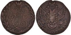 World Coins - Coin, Russia, Catherine II, 5 Kopeks, 1792, Ekaterinbourg, , Copper