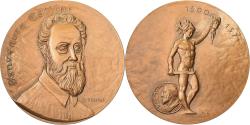 World Coins - France, Medal, Benvenuto Cellini, XXth Century, Bronze, Flourat,