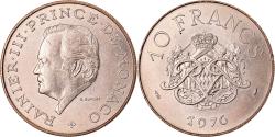 World Coins - Coin, Monaco, Rainier III, 10 Francs, 1976, , Copper-Nickel-Aluminum