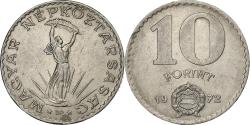 World Coins - Hungary, 10 Forint, 1972, Budapest, Nickel, , KM:595