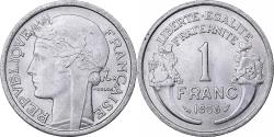 World Coins - France, Franc, Morlon, 1958, Paris, Aluminum, , Gadoury:473b, KM:885a.1