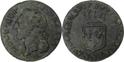 World Coins - France, Louis XVI, 1/2 Sol, 1779, Montpellier, Copper, , Gadoury:349