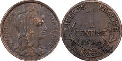 World Coins - France, Centime, Dupuis, 1904, Paris, Bronze, , Gadoury:90