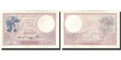 World Coins - France, 5 Francs, 5 F 1917-1940 ''Violet'', 1939-10-26, UNC(63), Fayette:4.13