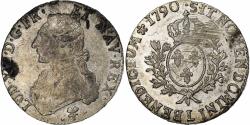 World Coins - France, Louis XVI, Ecu aux branches d'olivier, 1790, Bayonne, Silver,