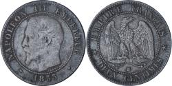 World Coins - Coin, France, Napoleon III, Napoléon III, 2 Centimes, 1855, Strasbourg