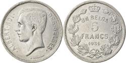 World Coins - Coin, Belgium, 5 Francs, 5 Frank, 1931, , Nickel, KM:97.1