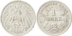World Coins - Coin, GERMANY - EMPIRE, Wilhelm II, Mark, 1906, Hambourg, , Silver