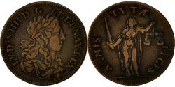 World Coins - France, Token, Louis XIV, Réforme de la Justice, , Copper