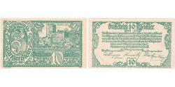 World Coins - Austria, Langenstein, 10 Heller, château, 1920, UNC(63), Mehl:FS 502a