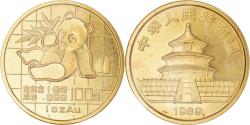 World Coins - Coin, CHINA, PEOPLE'S REPUBLIC, Panda, 100 Yüan, 1989, 1 Oz, , Gold
