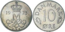 World Coins - Coin, Denmark, 10 Öre, 1973