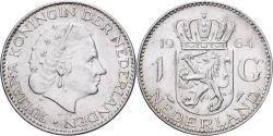 World Coins - Netherlands, Juliana, Gulden, 1964, Silver, , KM:184