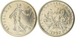 World Coins - Coin, France, Semeuse, 5 Francs, 1997, Paris, , Nickel Clad