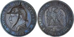 World Coins - Coin, France, Napoleon III, 5 Centimes, 1856 ( 1871 ), Paris, Satirique