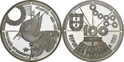 World Coins - Portugal, 100 Escudos, 1990, Lisbon, Silver, , KM:649a