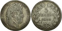 World Coins - Coin, France, Louis-Philippe, 5 Francs, 1839, Rouen, , Silver