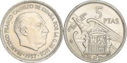 World Coins - Coin, Spain, Caudillo and regent, 5 Pesetas, 1971, , Copper-nickel