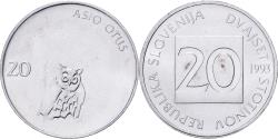 World Coins - Slovenia, 20 Stotinov, 2005, Aluminum, , KM:8