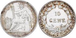 World Coins - FRENCH INDO-CHINA, 10 Cents, 1937, Paris, Silver, , KM:16.2