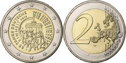 World Coins - Germany, 2 Euro, 25ème anniversaire de la réunification de l'Allemagne, 2015