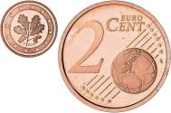World Coins - Germany, 2 Euro Cent, 2018, Stuttgart, BE, , Copper Plated Steel
