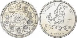 World Coins - France, Medal, L'Europe des XXV, Essai, 2004, MDP, Copper-nickel,