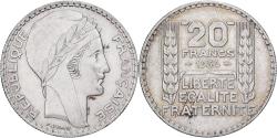 World Coins - France, 20 Francs, Turin, 1934, Paris, Silver, , Gadoury:852, KM:879