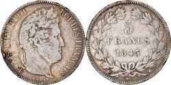 World Coins - Coin, France, Louis-Philippe, 5 Francs, 1843, Bordeaux, , Silver