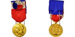 World Coins - France, Mines, Industrie Travail Commerce, Medal, 1962, Uncirculated, Gilt