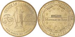 World Coins - France, Token, Touristic token, Coucy - Château n°2, Arts & Culture, 2009