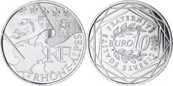 World Coins - France, 10 Euro, Euros des régions, 2010, Monnaie de Paris, Rhône-Alpes