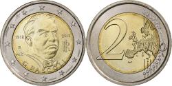 World Coins - Italy, 2 Euro, Giovanni Pascoli, 2012, Rome, , Bi-Metallic, KM:355