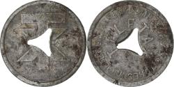 World Coins - France, Token, Teletax, Société Générale des Compteurs de Voitures, Métal