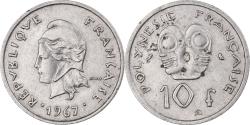 World Coins - French Polynesia, 10 Francs, 1967, Paris, Nickel, , KM:5