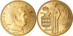 World Coins - Coin, Monaco, Rainier III, 50 Centimes, 1962, ESSAI, , Cupro-Aluminium