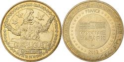 World Coins - France, Token, 86/ Futuroscope - Guerliguet, 2012, Copper-nickel Aluminium