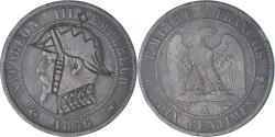 World Coins - Coin, France, Napoleon III, 10 Centimes, 1856 ( 1871 ), Paris, Satirique