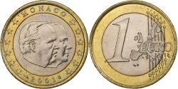 World Coins - Monaco, Rainier III & Albert, Euro, 2001, Pessac, Bi-Metallic, , KM:173