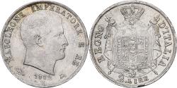 World Coins - Kingdom of Italy, Napoleon I, 2 Lira, 1812, Venice, V/M, Silver,
